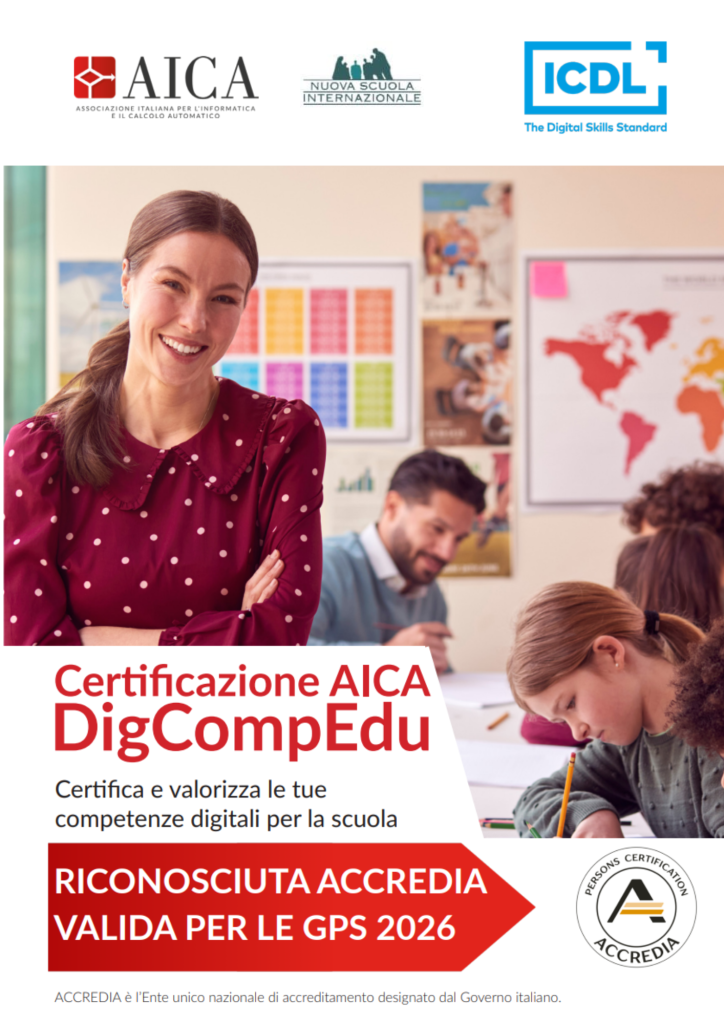 Certificazione Digicom Edu Graduatorie Gis 2026 Nuova scuola interanzionale